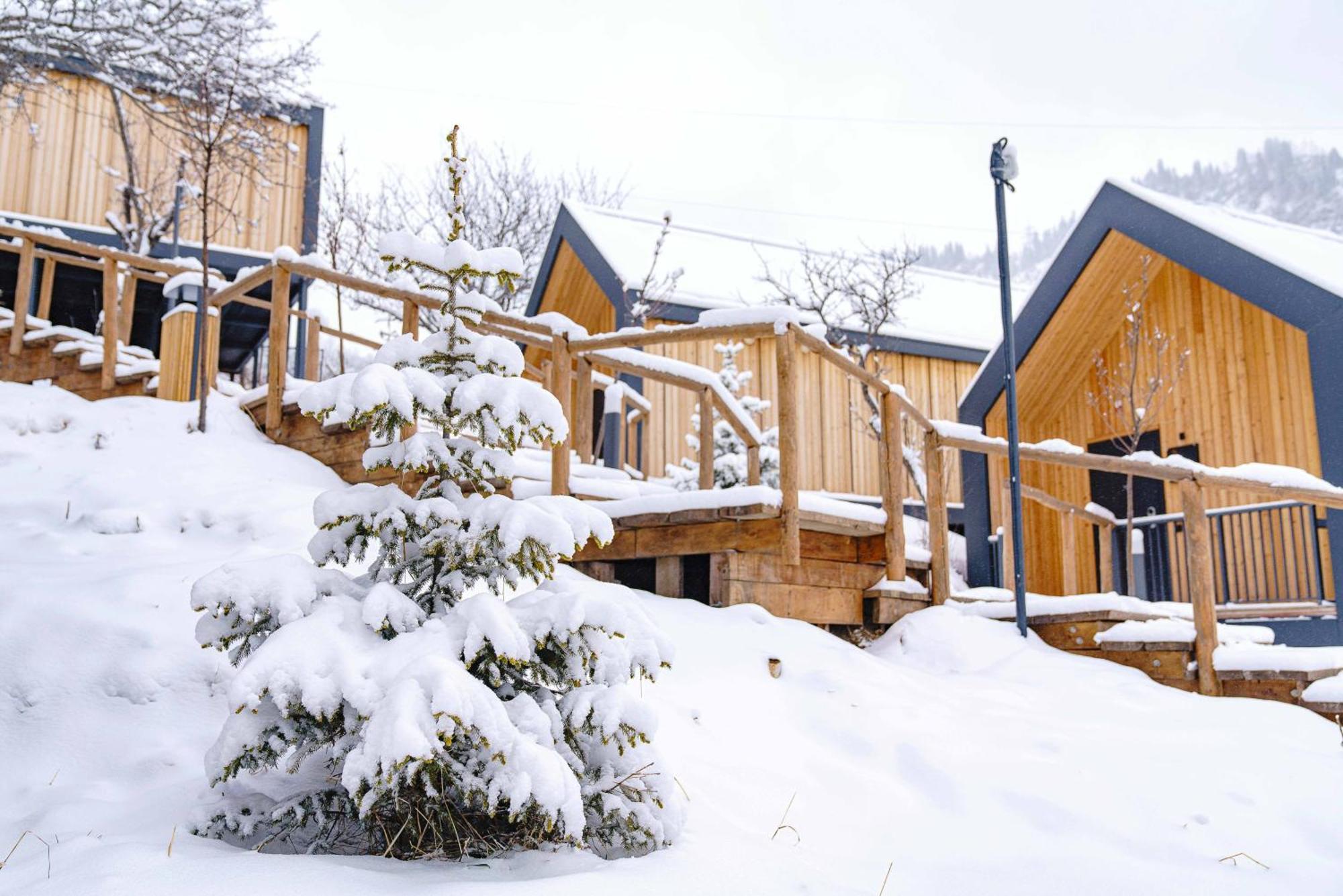 Qazaq Auyl Eco Hotel 阿拉木图 外观 照片