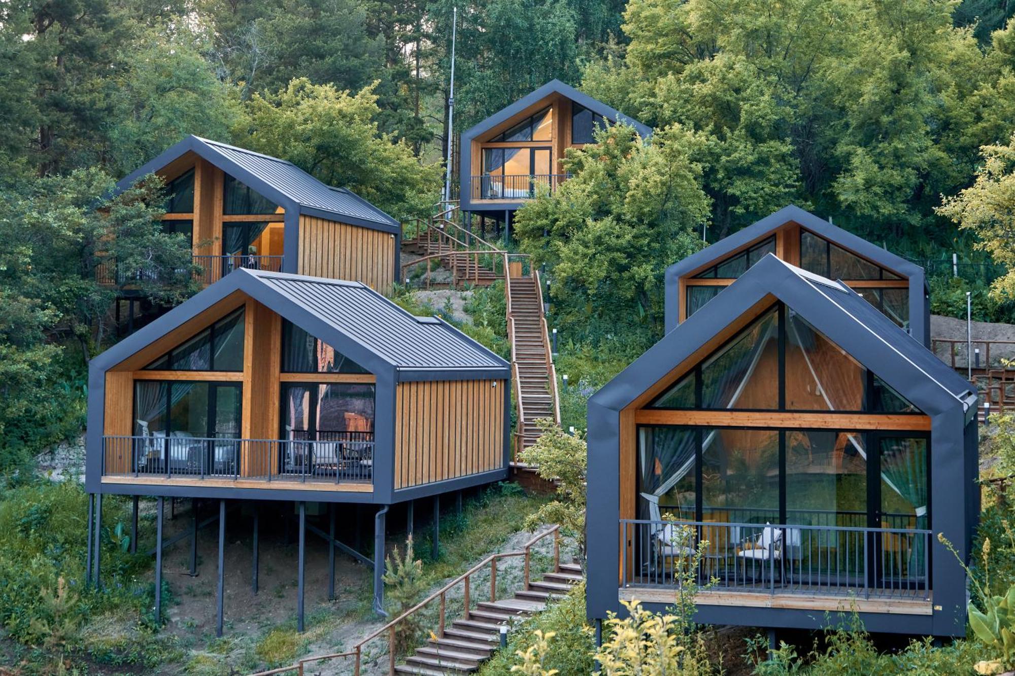 Qazaq Auyl Eco Hotel 阿拉木图 外观 照片